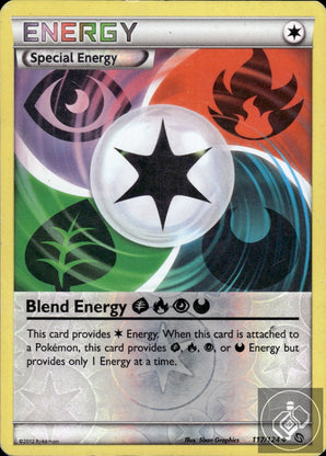 Blend Energy GrassFirePsychicDarkness 117/124 Dragons Exalted Pokemon