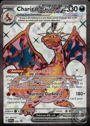 Charizard ex 056 Holo Promo Scarlet & Violet Promo Pokemon