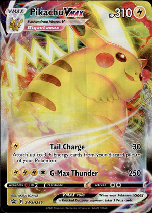 Pikachu VMAX SWSH286 Holo Promo Sword & Shield Promo Pokemon