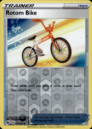 Rotom Bike 063/073 Uncommon Champion's Path Pokemon