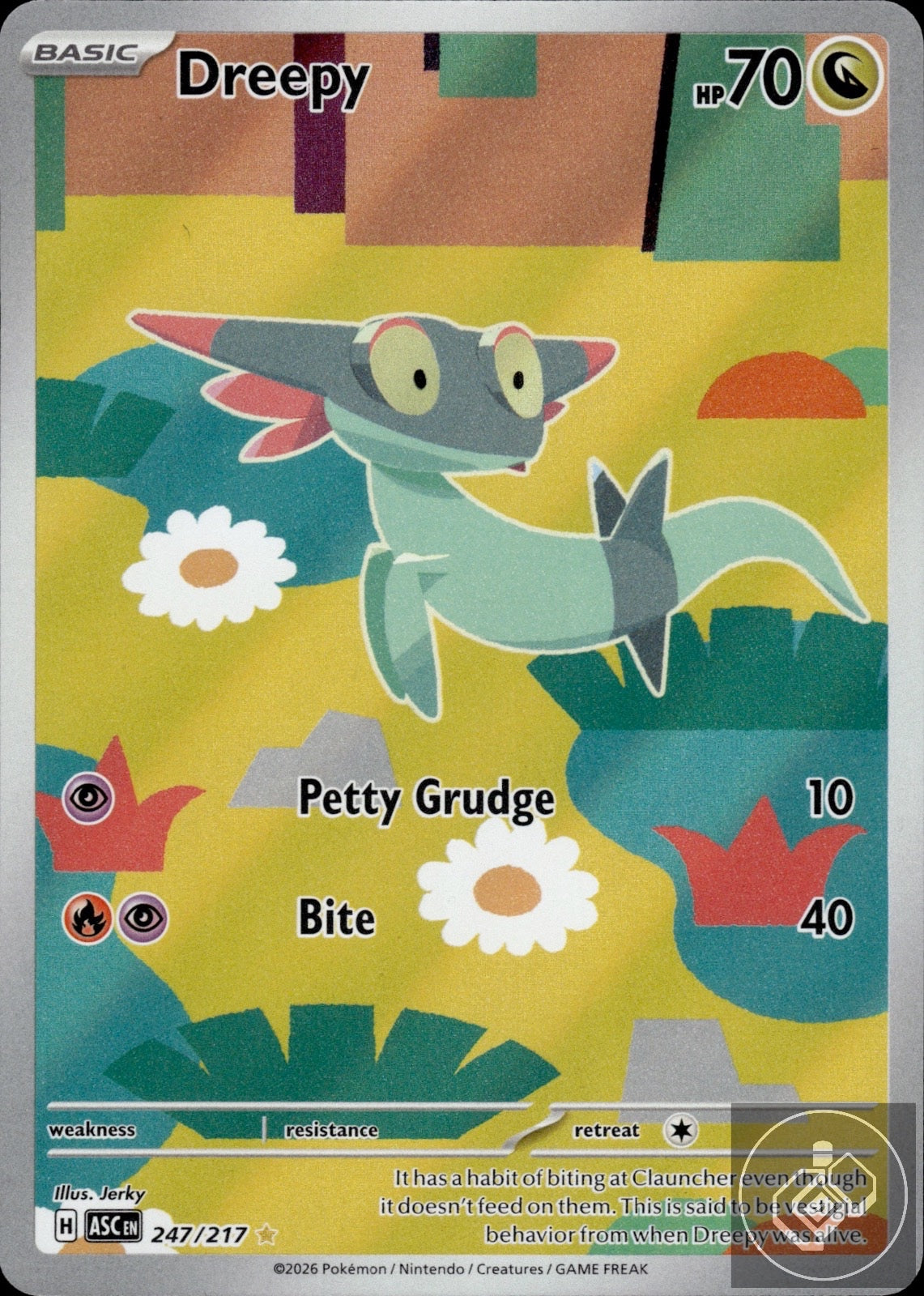 Dreepy 247/217 Illustration Rare Ascended Heroes Pokemon