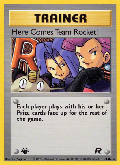 Here Comes Team Rocket! 71/82 Rare Team Rocket Pokemon Unlimited