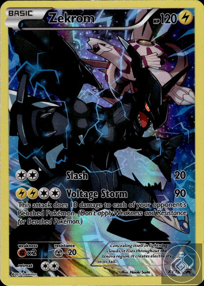 Zekrom (Full Art Promo) XY76 Holo Promo XY Promo Pokemon