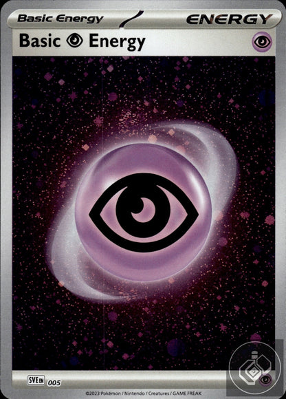 Psychic Energy 005 Scarlet & Violet Pokemon