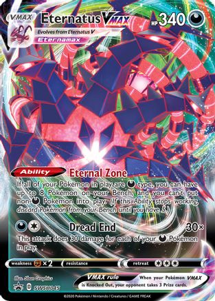 Eternatus VMAX SWSH045 Holo Promo Sword & Shield Promo Pokemon
