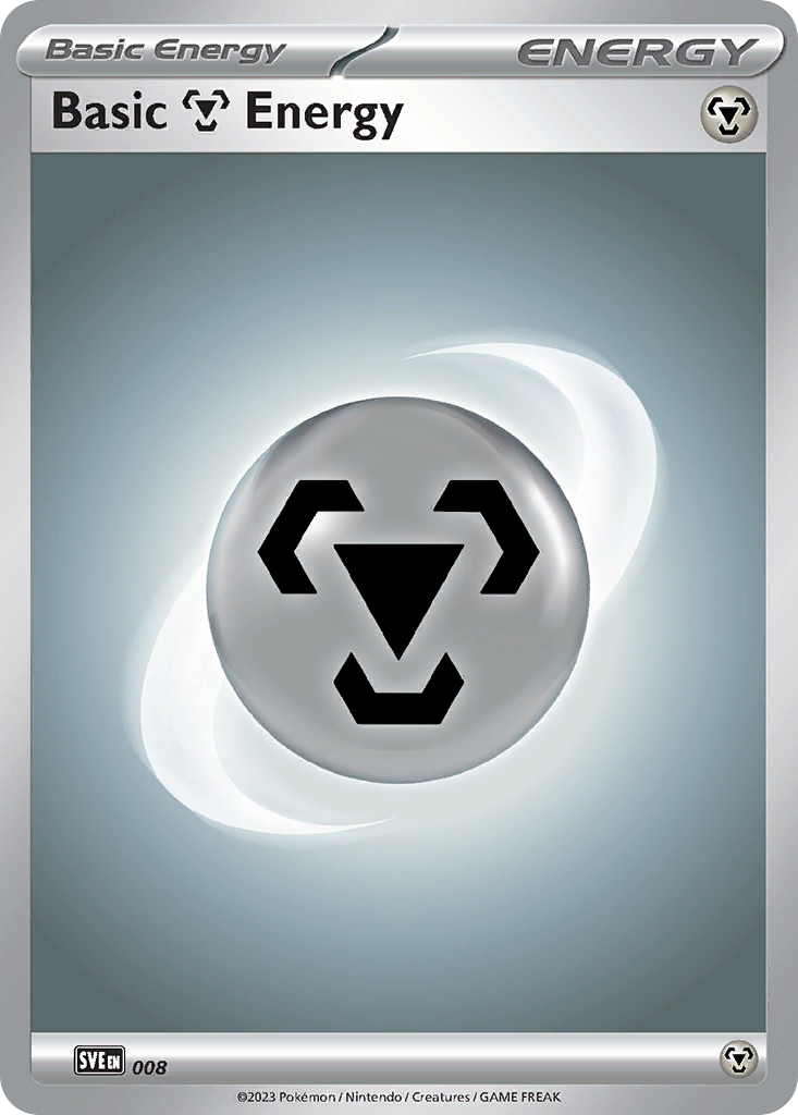 Basic Metal Energy 008 Common Scarlet & Violet Energies Pokemon