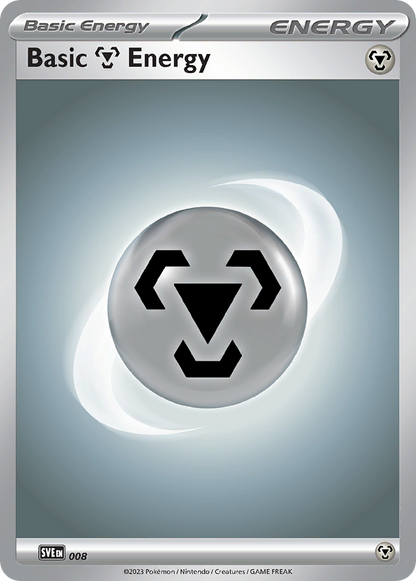 Basic Metal Energy 008 Common Scarlet & Violet Energies Pokemon
