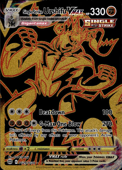 Single Strike Urshifu VMAX TG29/TG30 Brilliant Stars Trainer Gallery Pokemon