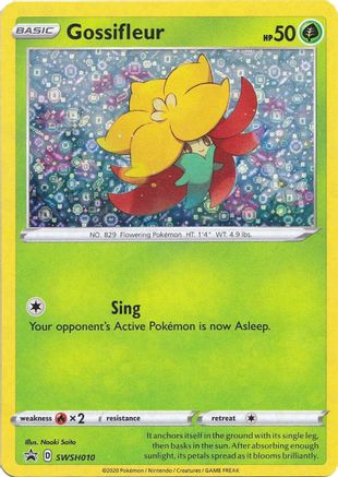 Gossifleur SWSH010 Holo Promo Miscellaneous Cards & Products Pokemon