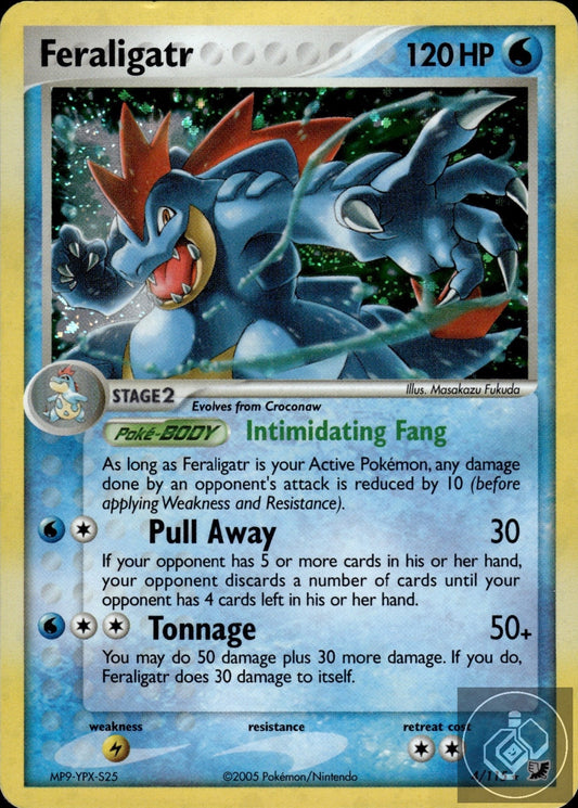 Feraligatr 4/115 Holo Rare Unseen Forces Pokemon Holo