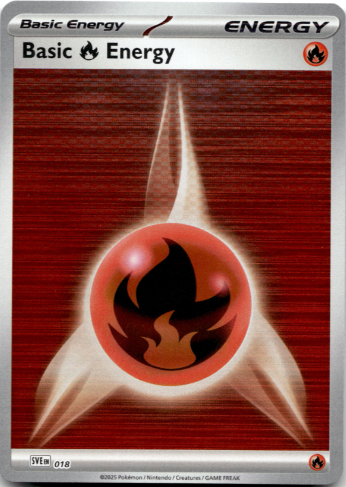 Basic Fire Energy 018 Scarlet & Violet Energies Pokemon