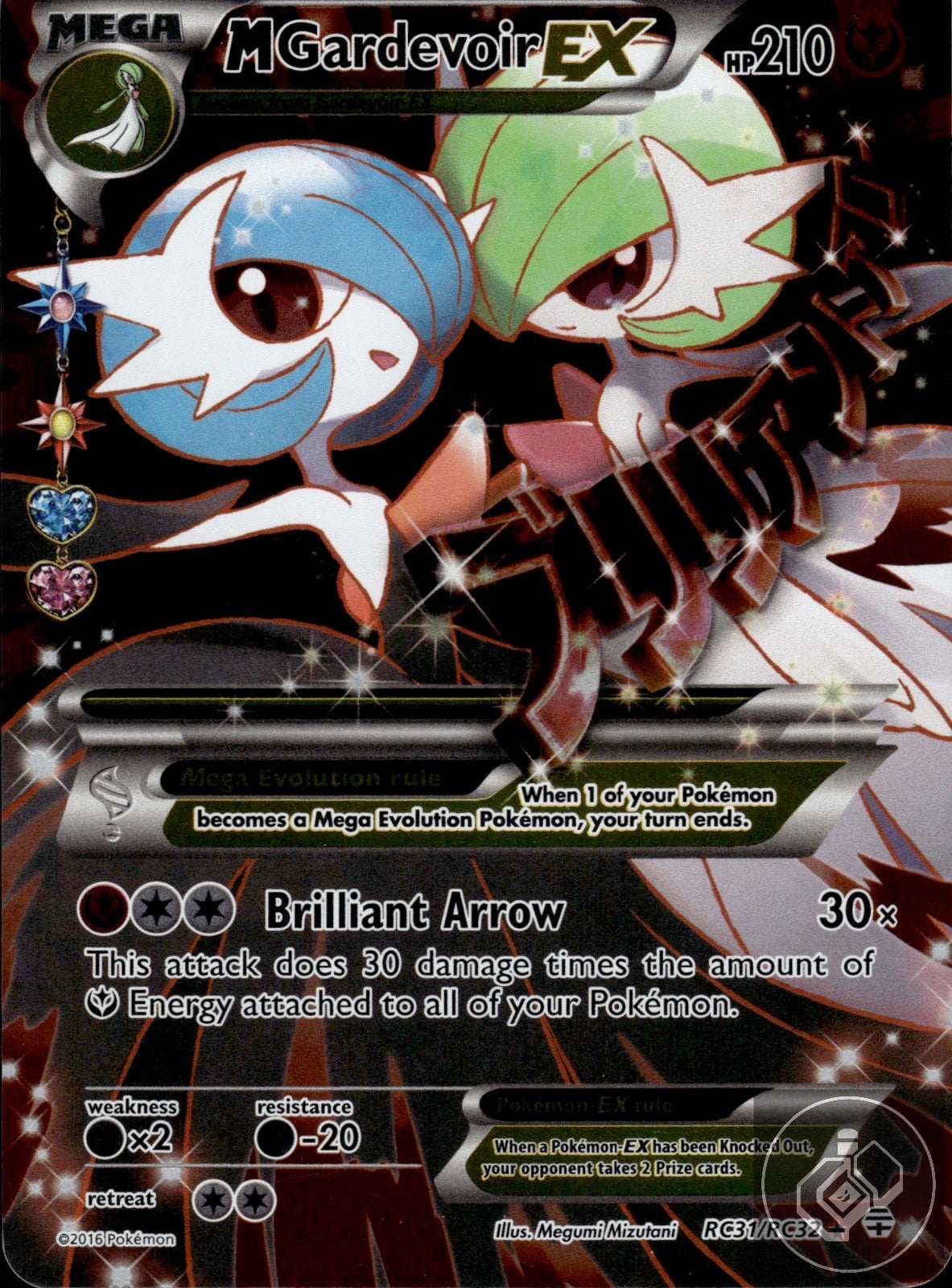 M Gardevoir EX RC31/RC32 Ultra Rare Generations Pokemon