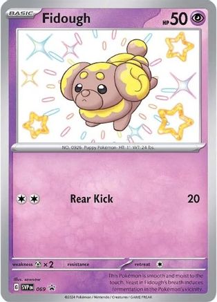 Fidough 069 Holo Promo Scarlet & Violet Promo Pokemon