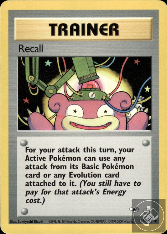 Recall 116/132 Uncommon Gym Heroes Pokemon Unlimited