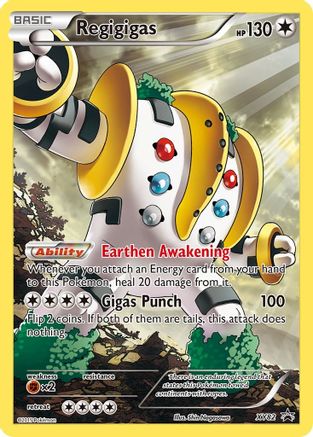 Regigigas (Full Art Promo) XY82 Holo Promo XY Promo Pokemon