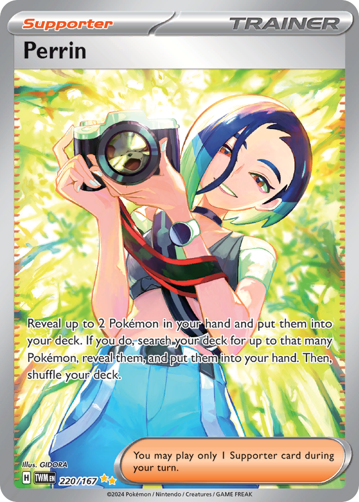 Perrin 220/167 Special Illustration Rare Twilight Masquerade Pokemon