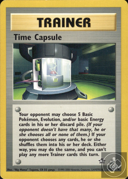 Time Capsule 90/111 Rare Neo Genesis Pokemon Unlimited