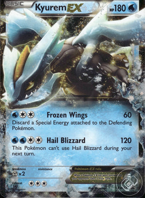 Kyurem EX 38/99 Holo EX Rare Next Destinies Pokemon