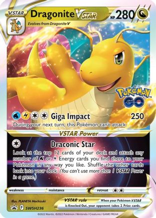 Dragonite VSTAR SWSH236 Holo Promo Sword & Shield Promo Pokemon
