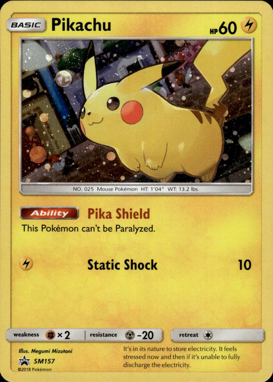 Pikachu - SM157 Holo Promo Sun & Moon Promo Pokemon
