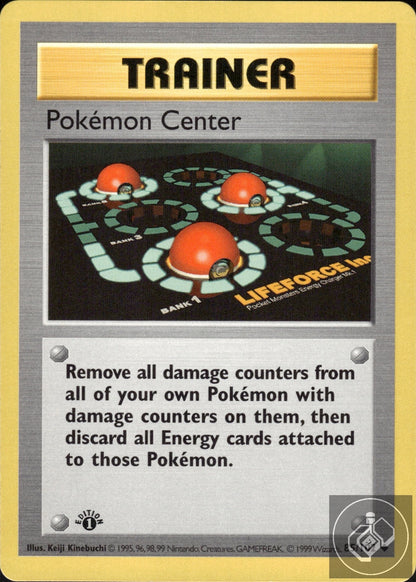 Pokemon Center 85/102 Uncommon Base Set Shadowless Pokemon 1st Edition
