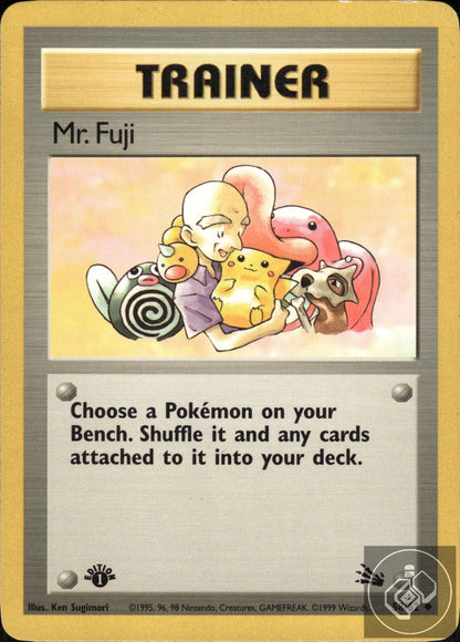 Mr. Fuji 58/62 Uncommon Fossil Pokemon 1st Edition
