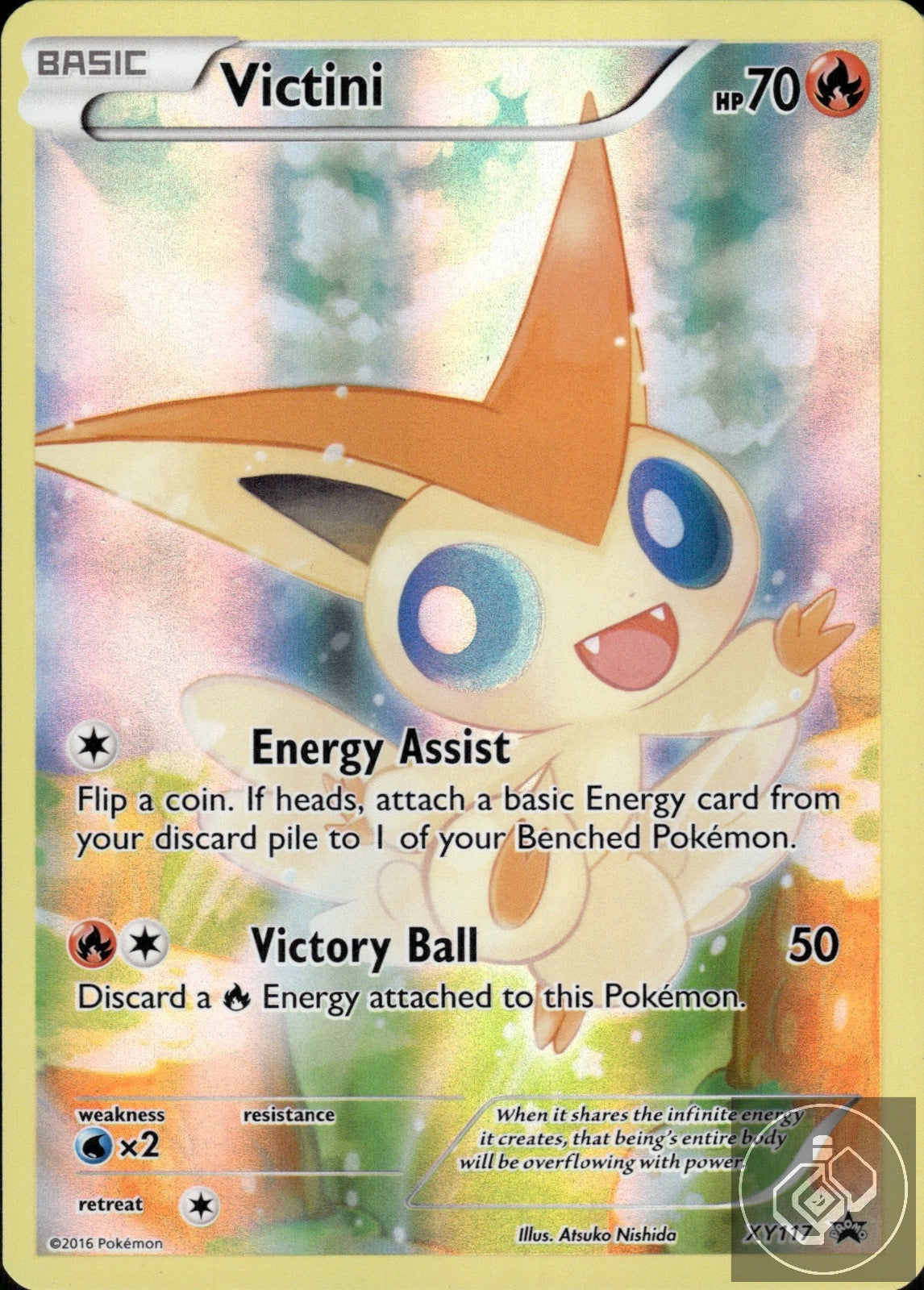 Victini XY117 Holo Promo XY Promo Pokemon