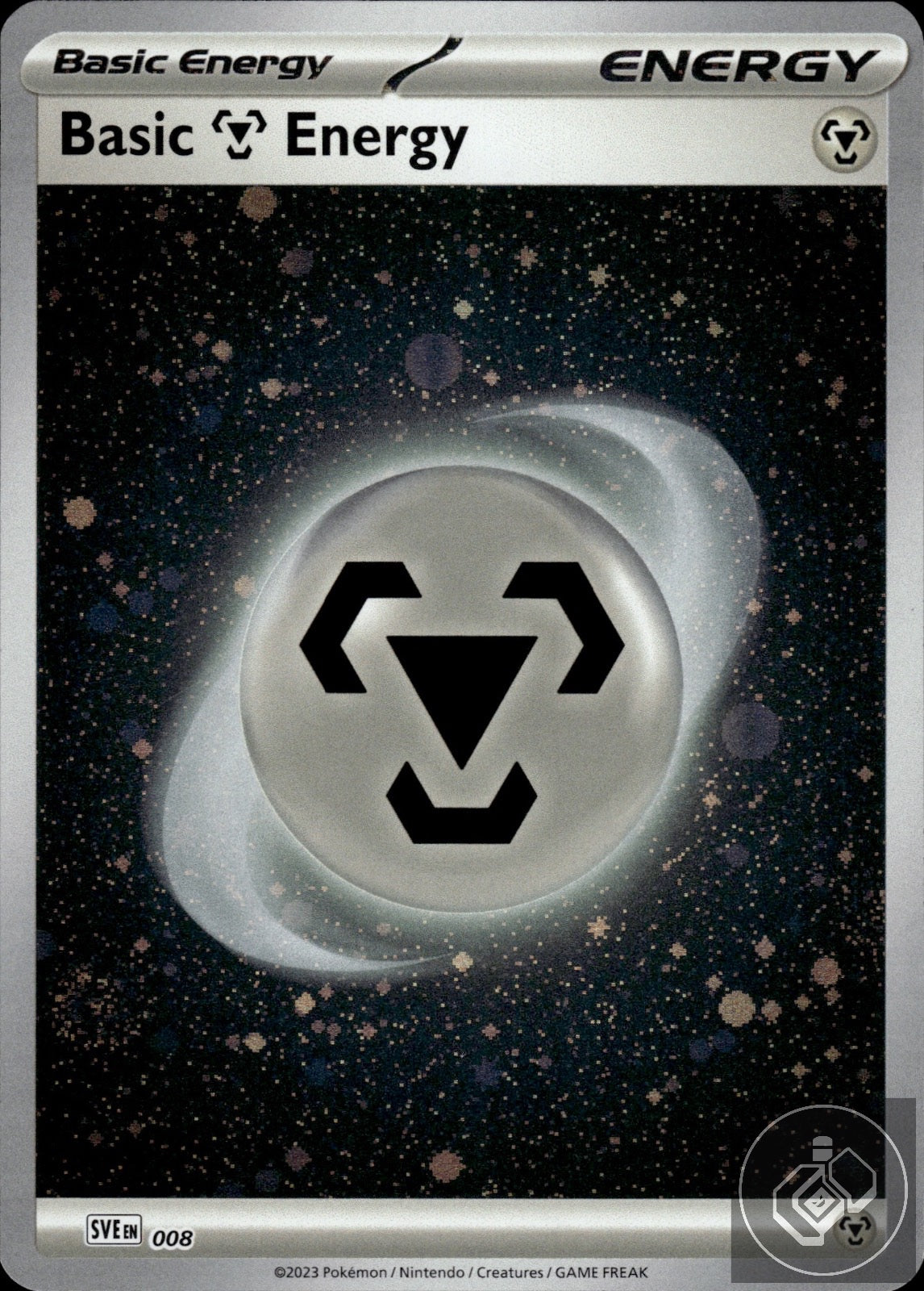 Basic Metal Energy (Cosmos Holo) 008  Cards Pokemon Holo