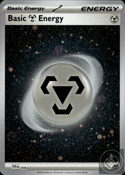 Basic Metal Energy (Cosmos Holo) 008  Cards Pokemon Holo