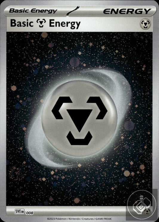 Basic Metal Energy (Cosmos Holo) 008  Cards Pokemon Holo