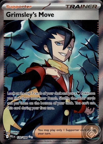 Grimsley's Move 120/094 Ultra Rare Phantasmal Flames Pokemon