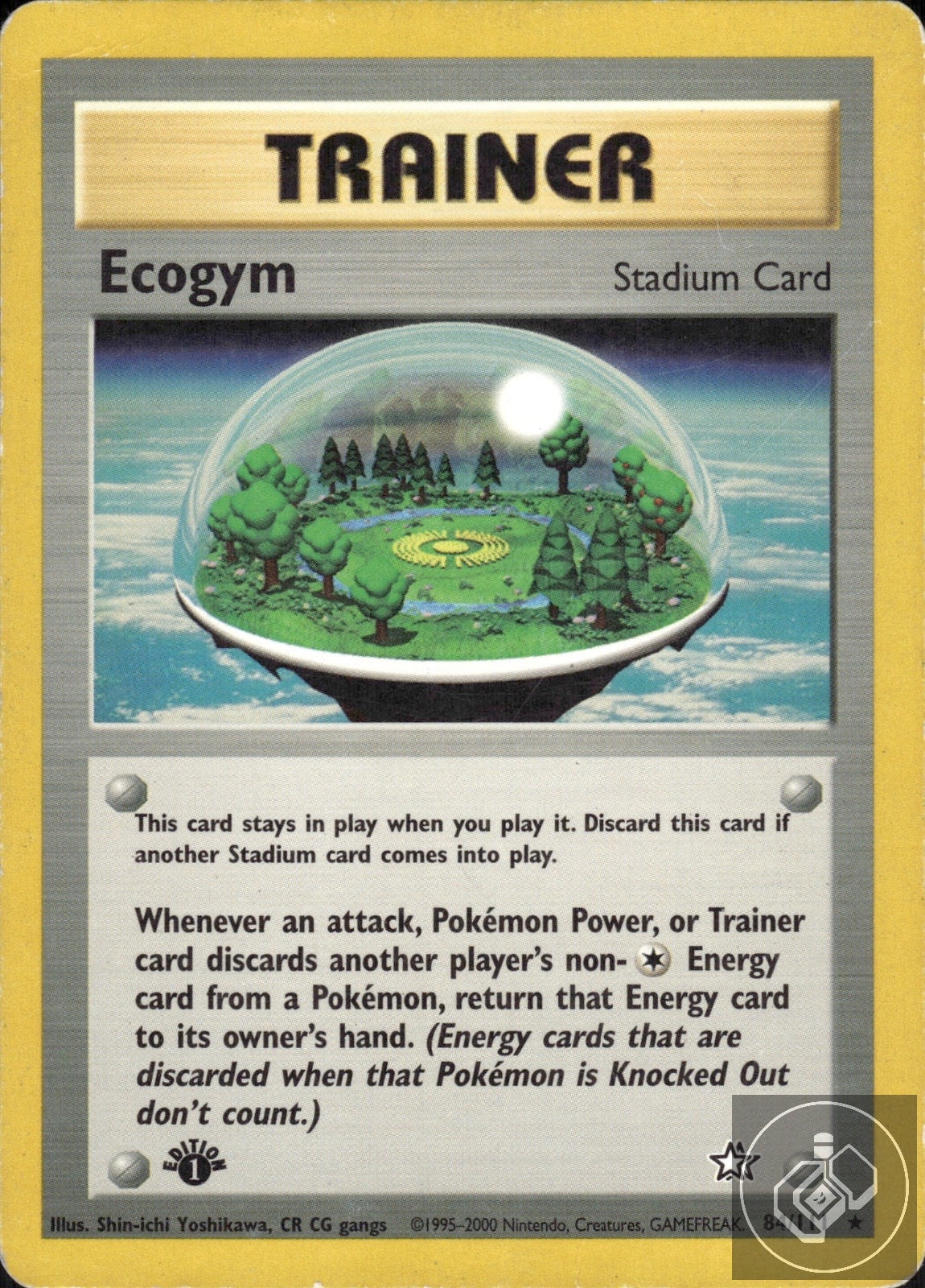 Ecogym 84/111 Rare Neo Genesis Pokemon 1st Edition