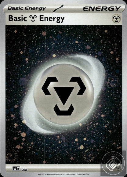 Basic Metal Energy 008 Common Scarlet & Violet Energies Pokemon