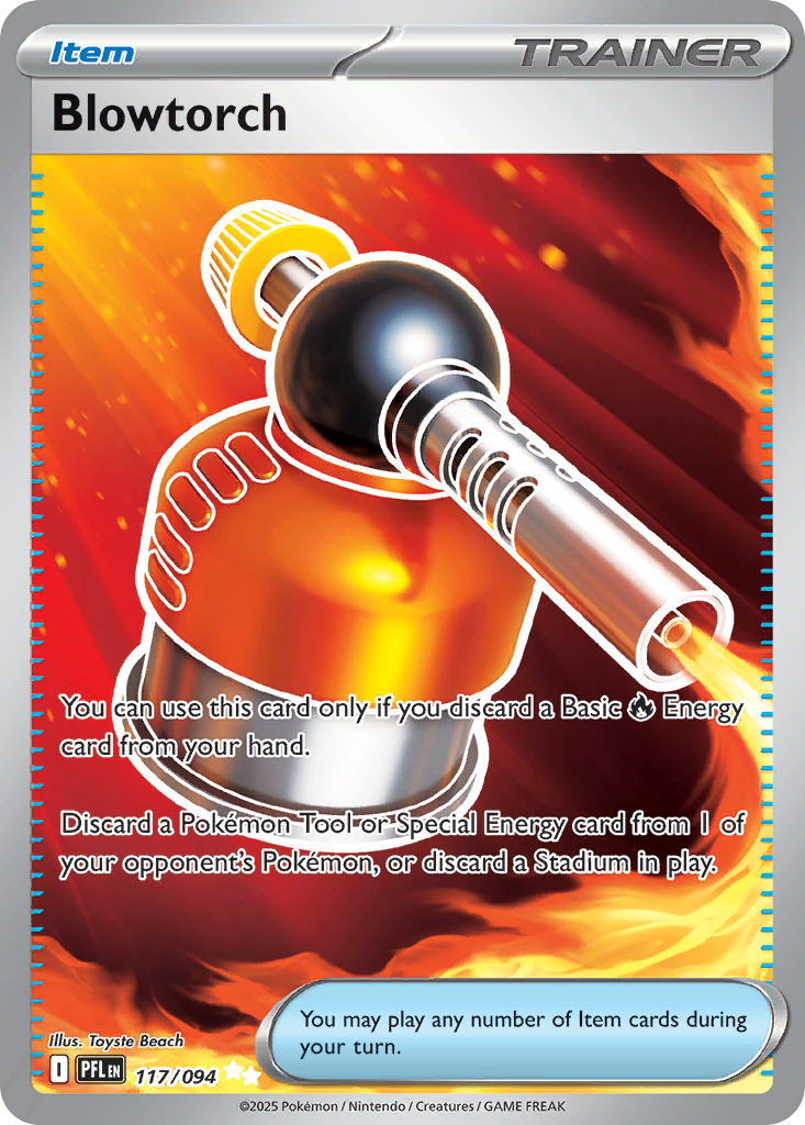 Blowtorch 117/094 Ultra Rare Phantasmal Flames Pokemon