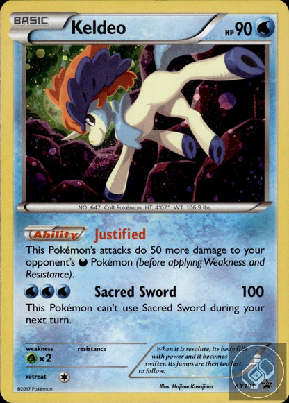 Keldeo XY191 Holo Promo XY Promo Pokemon