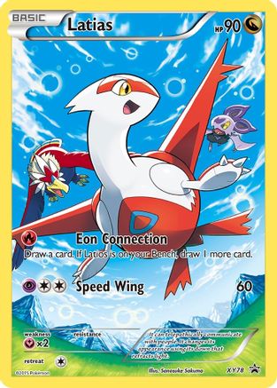 Latias (Full Art Promo) XY78 Holo Promo XY Promo Pokemon