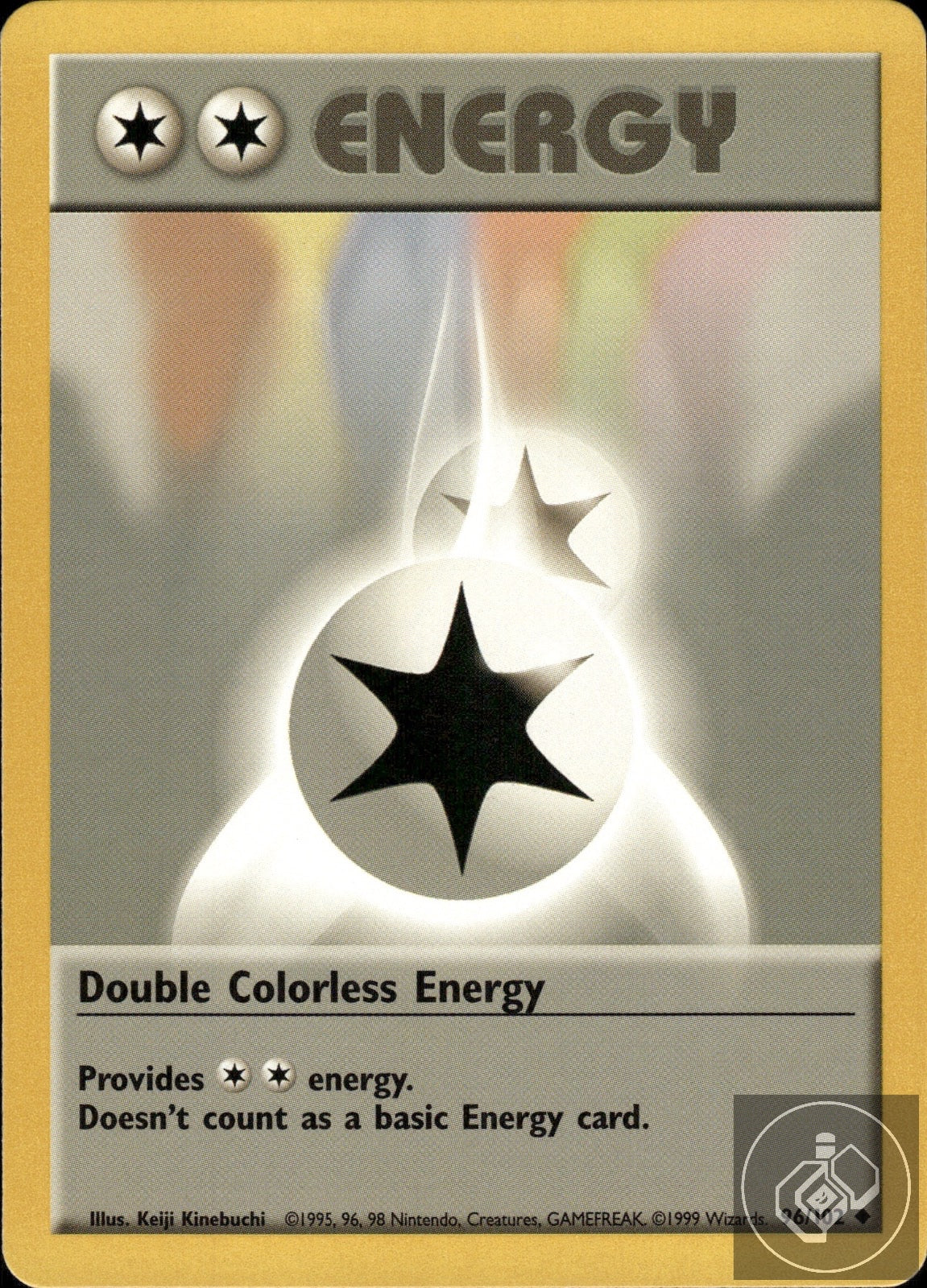 Double Colorless Energy 96/102 Uncommon Base Set Unlimited Pokemon