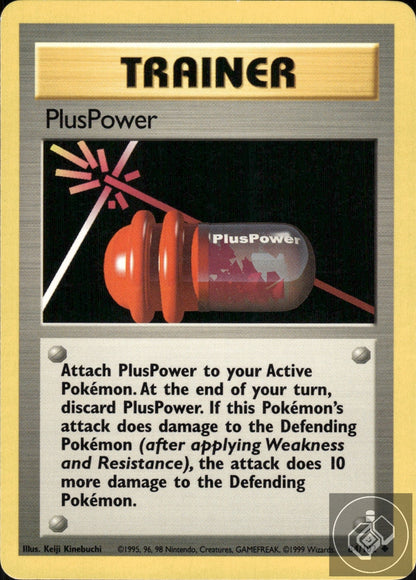 PlusPower 84/102 Uncommon Base Set Unlimited Pokemon