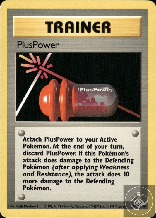 PlusPower 84/102 Uncommon Base Set Unlimited Pokemon