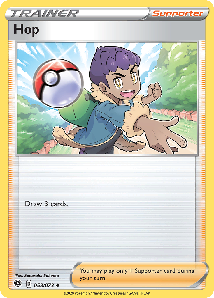 Hop 053/073 Uncommon Champion's Path Pokemon