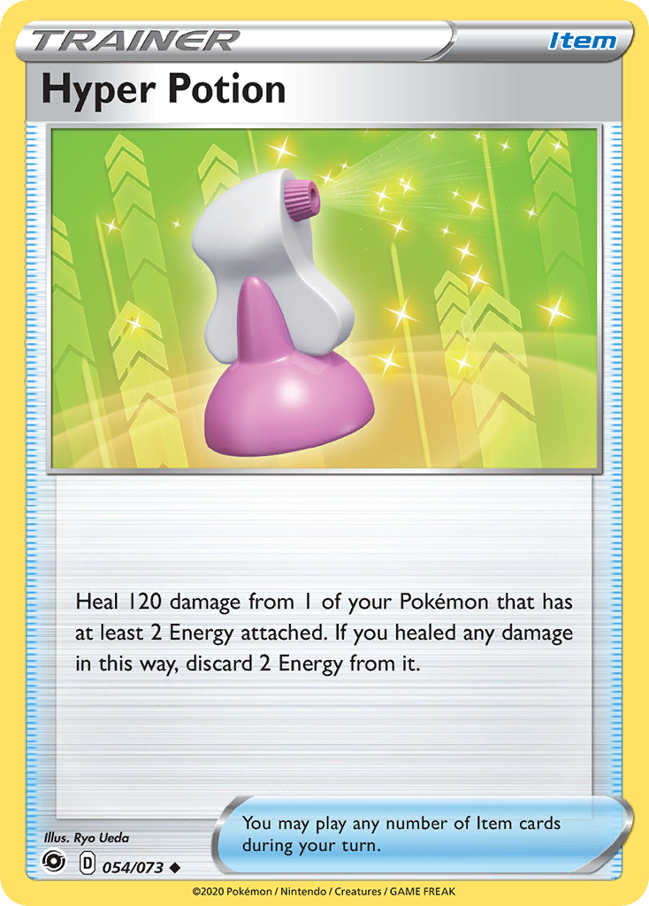 Hyper Potion 054/073 Uncommon Champion's Path Pokemon