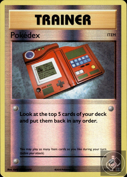 Pokedex 82/108 Uncommon Evolutions Pokemon Reverse Holo