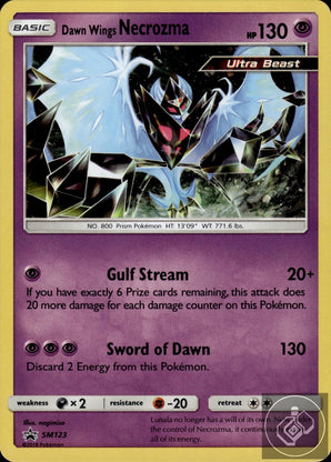 Dawn Wings Necrozma - SM123 Holo Promo Sun & Moon Promo Pokemon