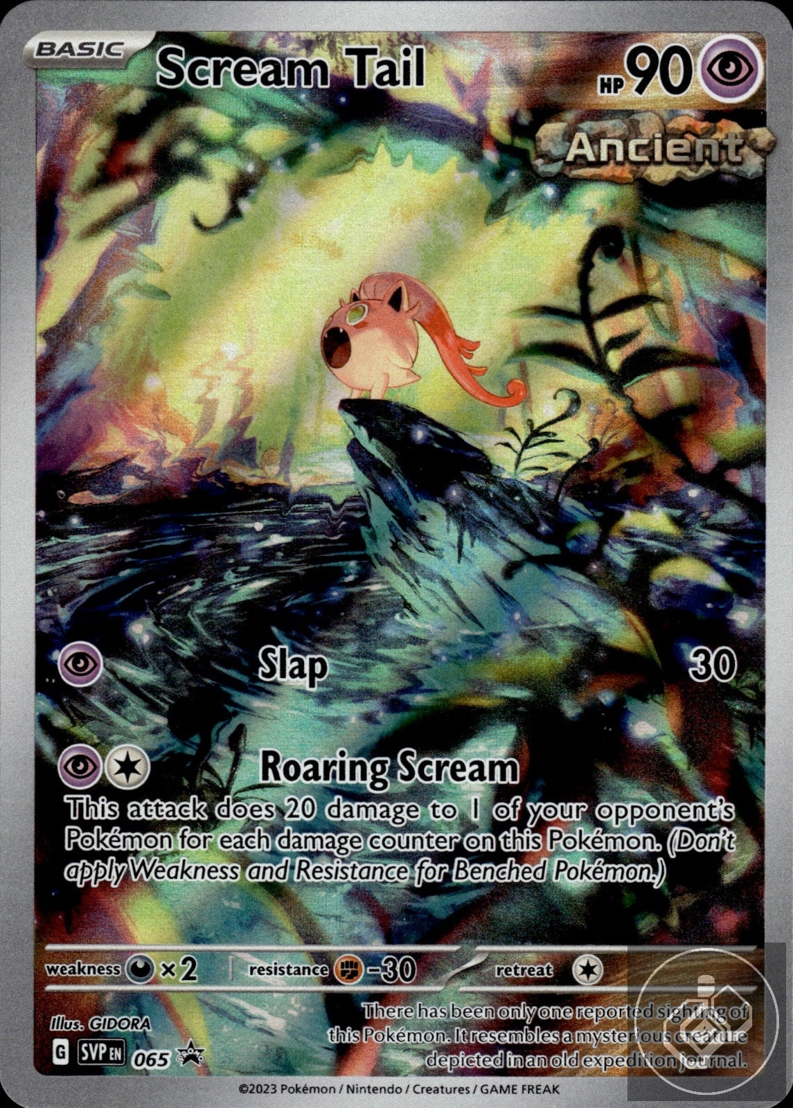 Scream Tail 065 Holo Promo Scarlet & Violet Promo Pokemon