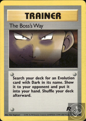 The Boss's Way 105/110 Uncommon Legendary Collection Pokemon
