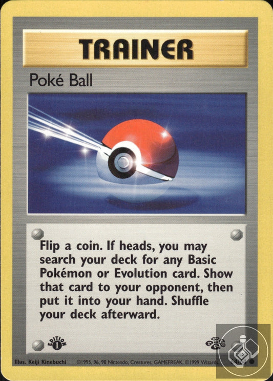Poke Ball 64/64 Common Jungle Pokemon 1st Edition