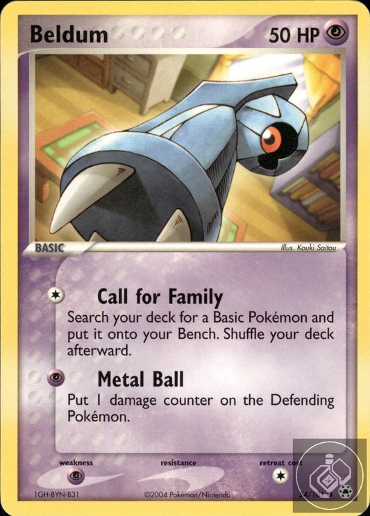 Beldum 54/101 Common Hidden Legends Pokemon