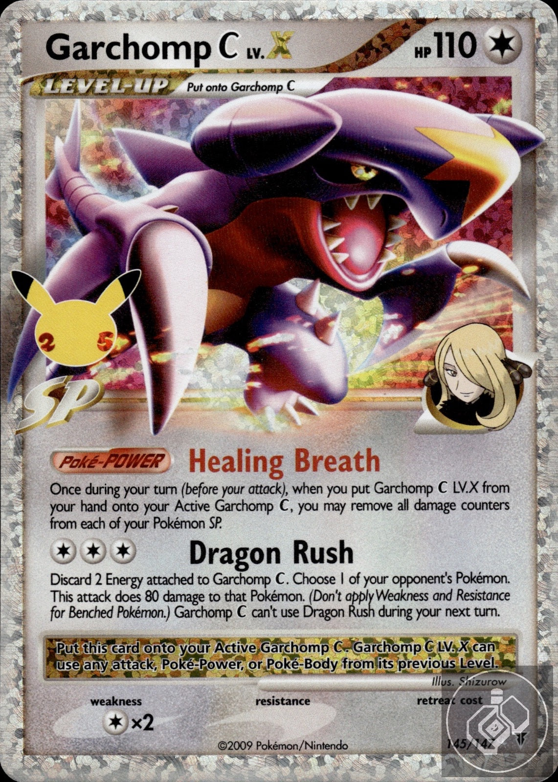 Garchomp C LV.X 145/147 Celebrations: Classic Collection Pokemon