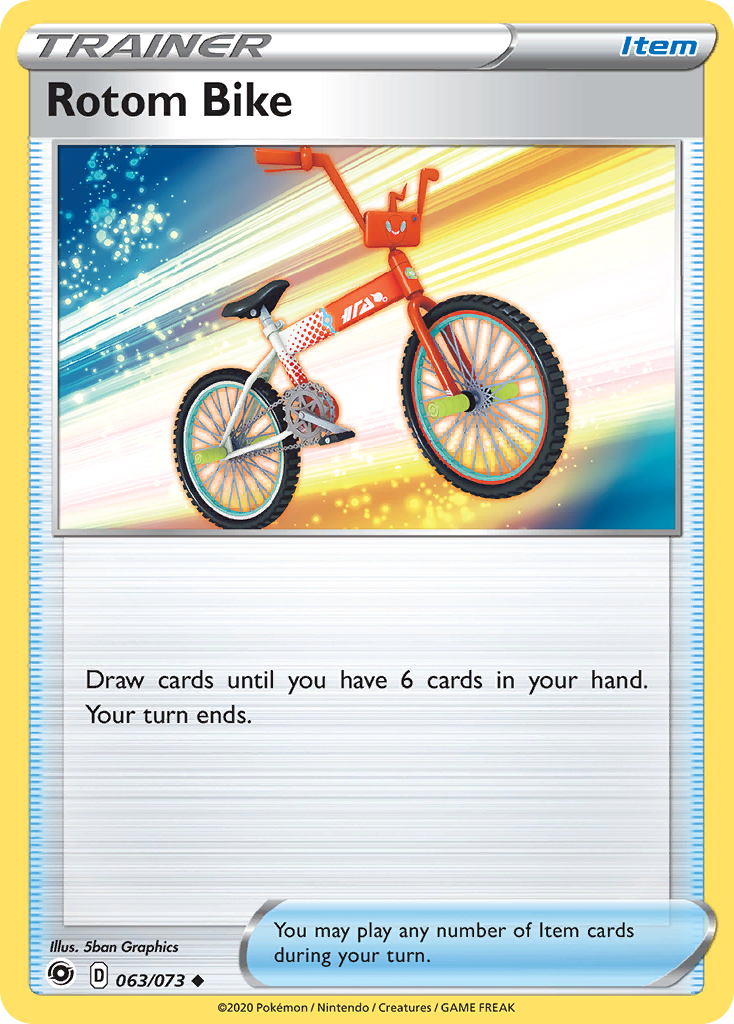 Rotom Bike 063/073 Uncommon Champion's Path Pokemon