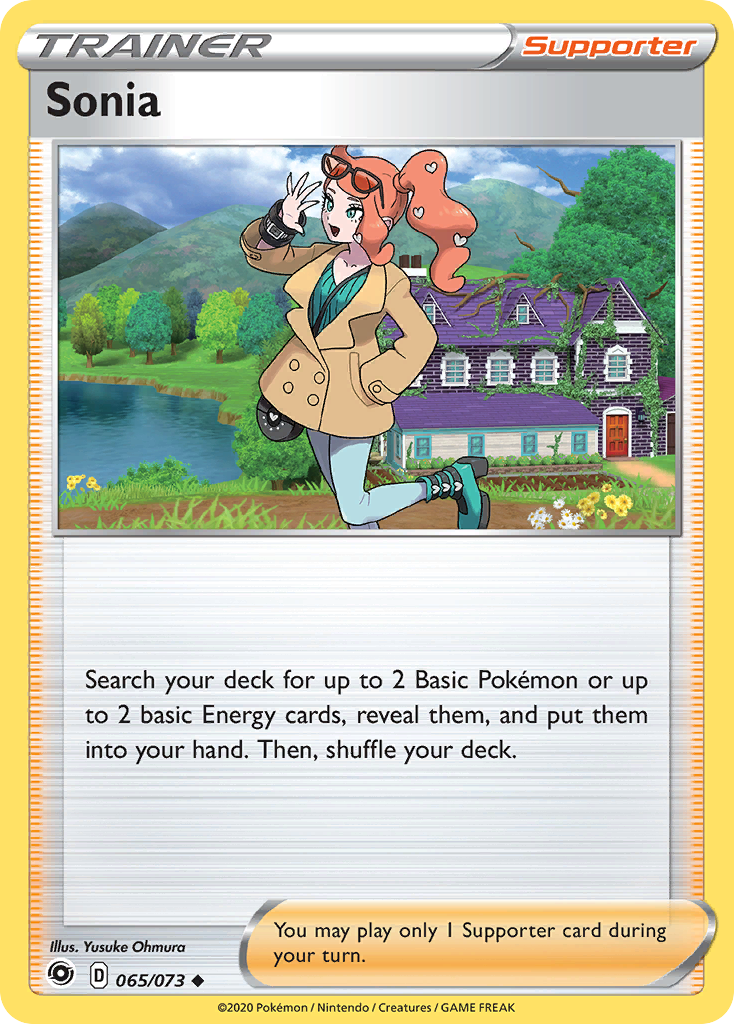 Sonia 065/073 Uncommon Champion's Path Pokemon